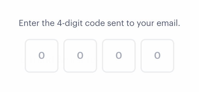 Fractional — Input code component