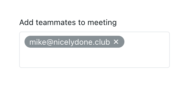 Motion — Input tag component