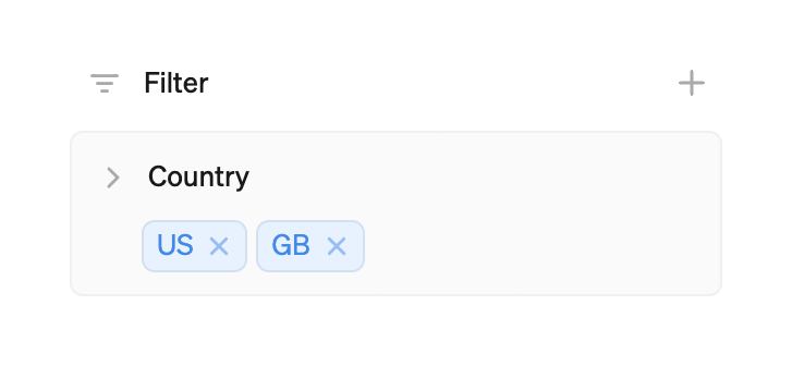 Steep — Sorting & filtering component