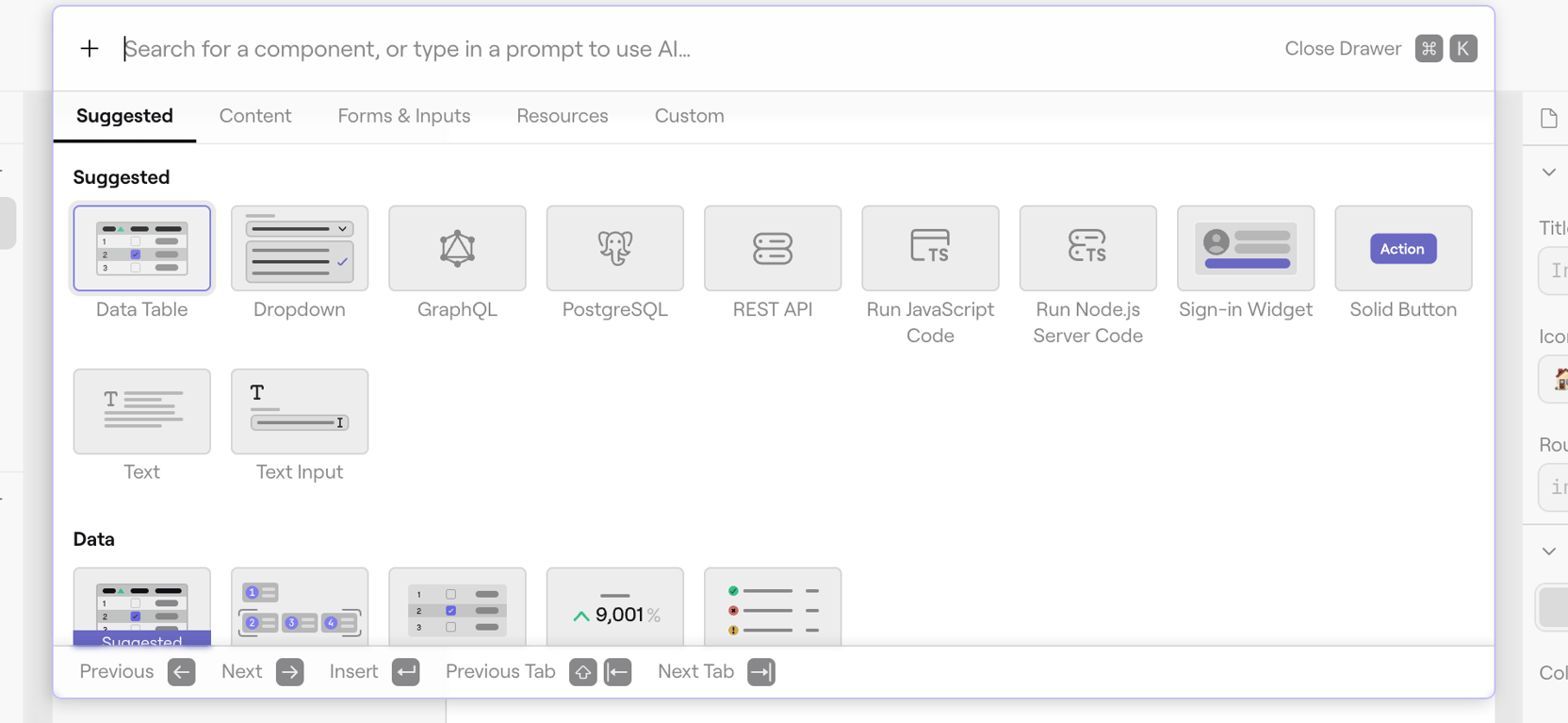 Dynaboard — Modal component