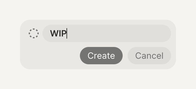 Strut — Input text component