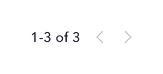 Mercury — Pagination component