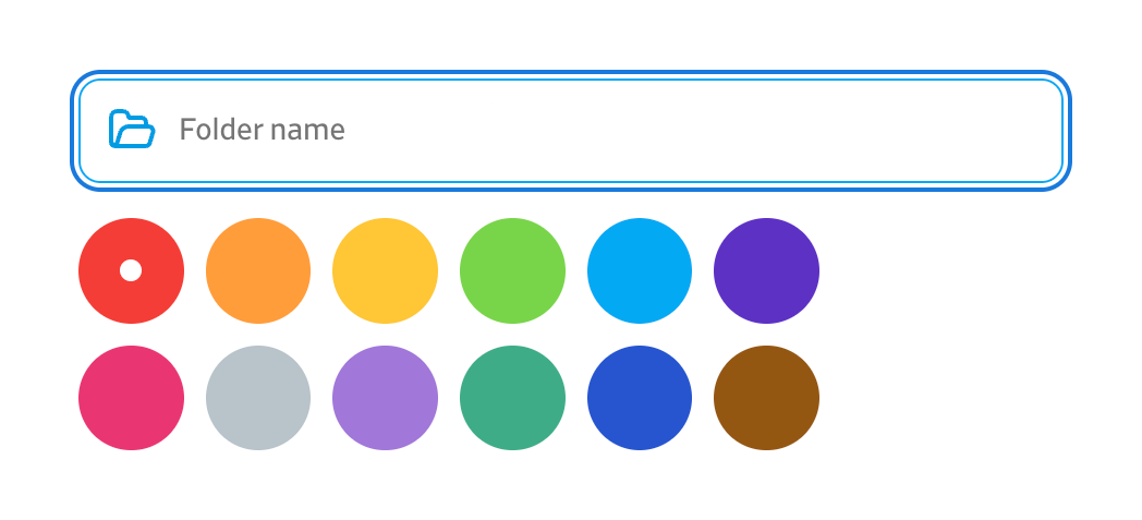 Pocket Casts — Color picker component