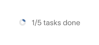 Cache — Progress indicator component