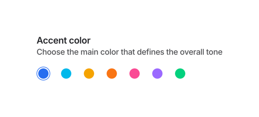 Attio — Color picker component