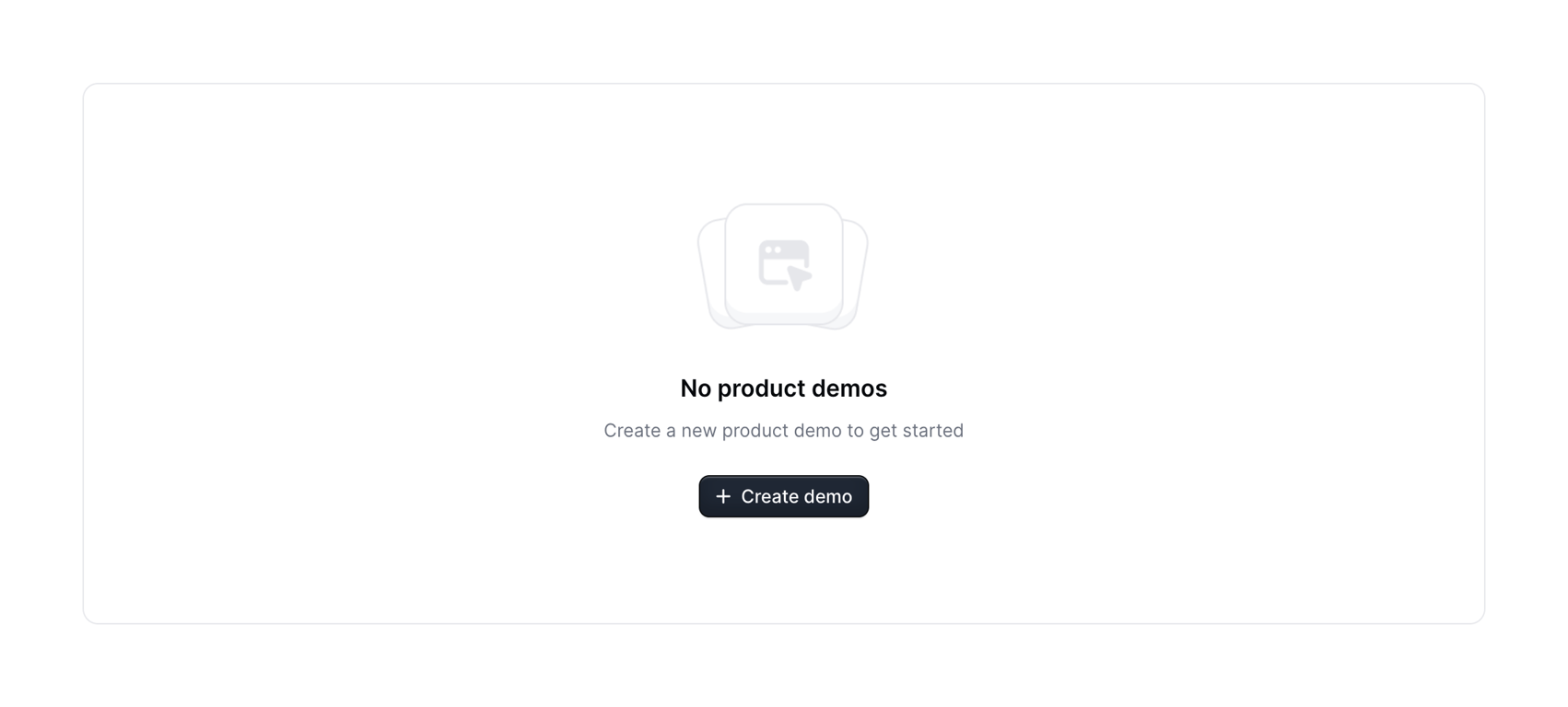 Navattic — Empty state component