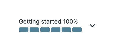 Hireproof — Progress indicator component