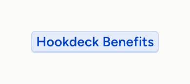 Hookdeck — Badge component
