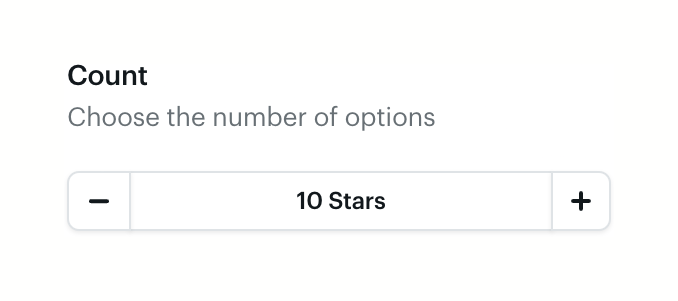Ballpark — Input number component