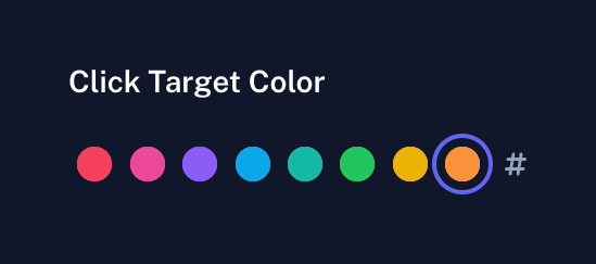 Scribe — Color picker component
