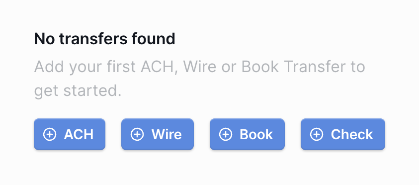 Column — Button group component