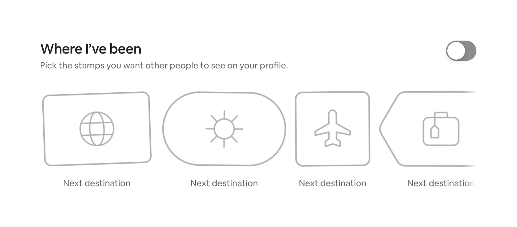 Airbnb — Toggle/Switch component
