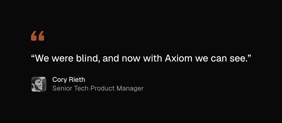 Axiom — Testimonial component