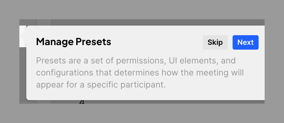 Dyte — Coachmark component