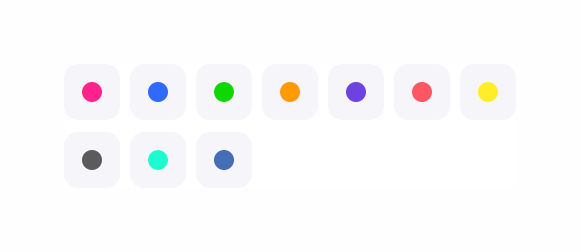 Getlog — Color picker component