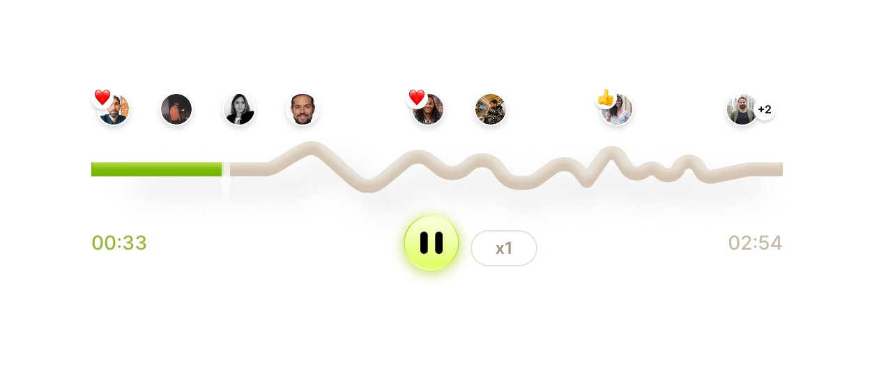 Async — Audio player component