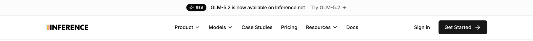 Inference — Header component