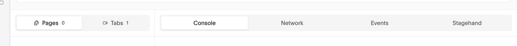 Browserbase — Tabs component