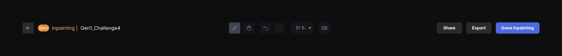 Runway — Horizontal navigation component