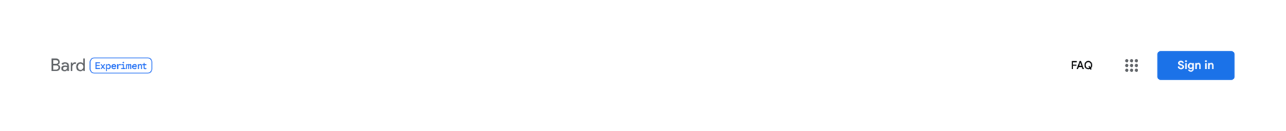Bard — Header component
