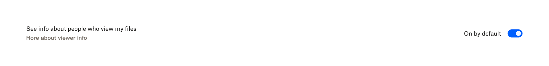 Dropbox — Toggle/Switch component