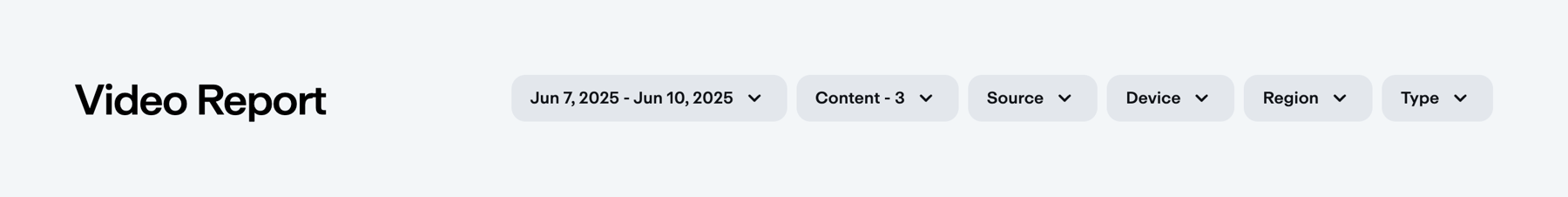 Vimeo — Sorting & filtering component
