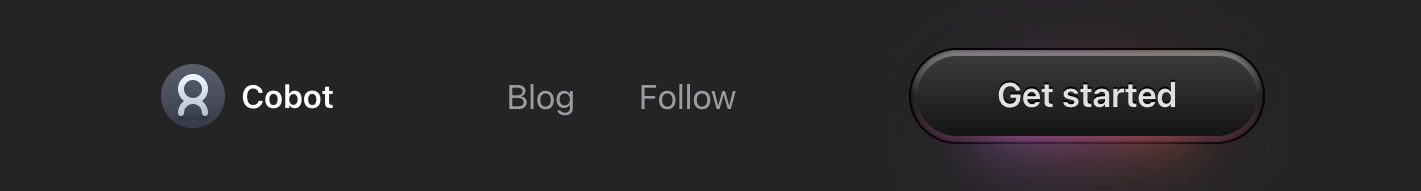 Cobot — Header component