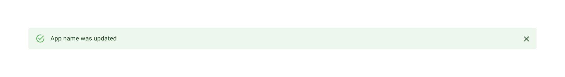 Fingerprint — Alert component