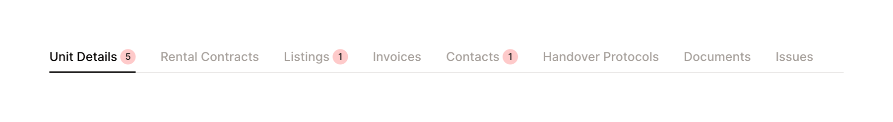 Buena — Tabs component