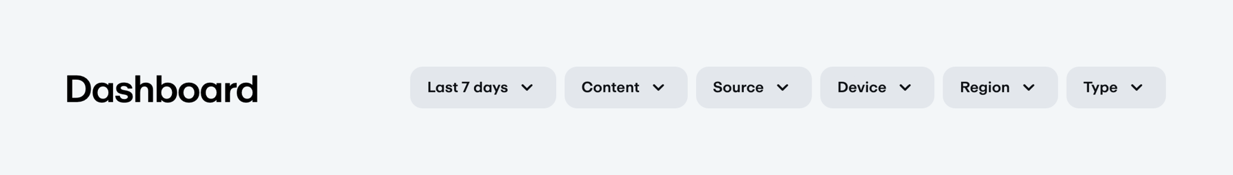 Vimeo — Sorting & filtering component