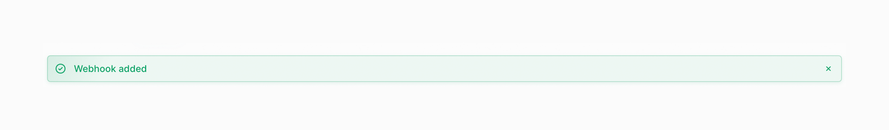 Column — Message component