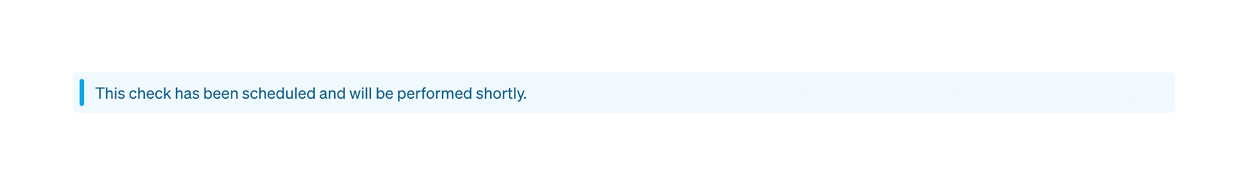 Oh Dear — Message component