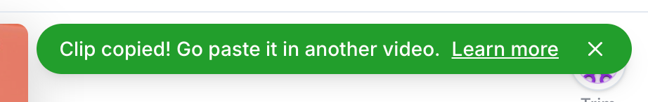 Tella — Notification Toast component