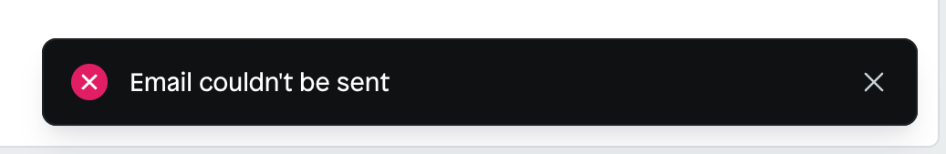 Instant — Notification Toast component
