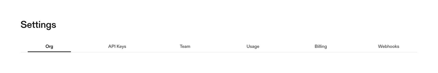 Parallel — Tabs component