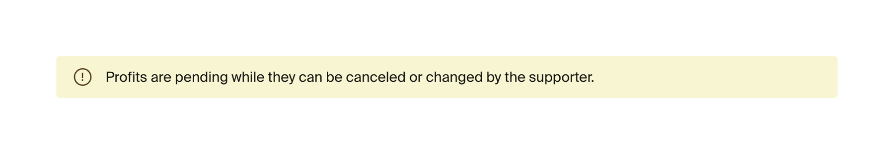 Fourthwall — Alert component