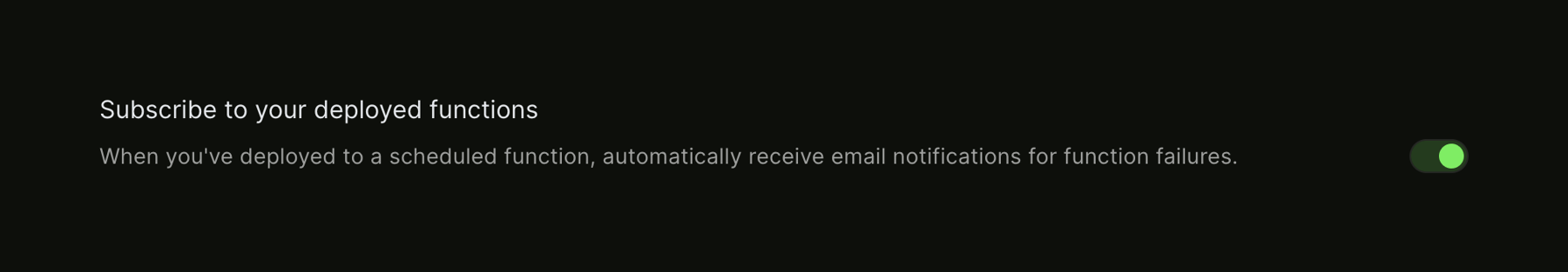 Modal — Toggle/Switch component