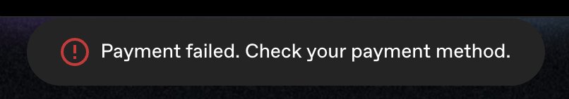 Cosmos — Notification Toast component