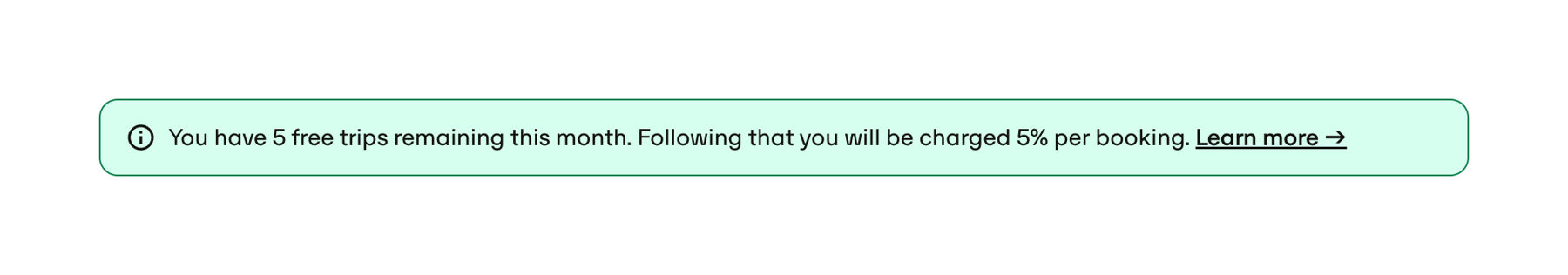 Travelperk — Alert component