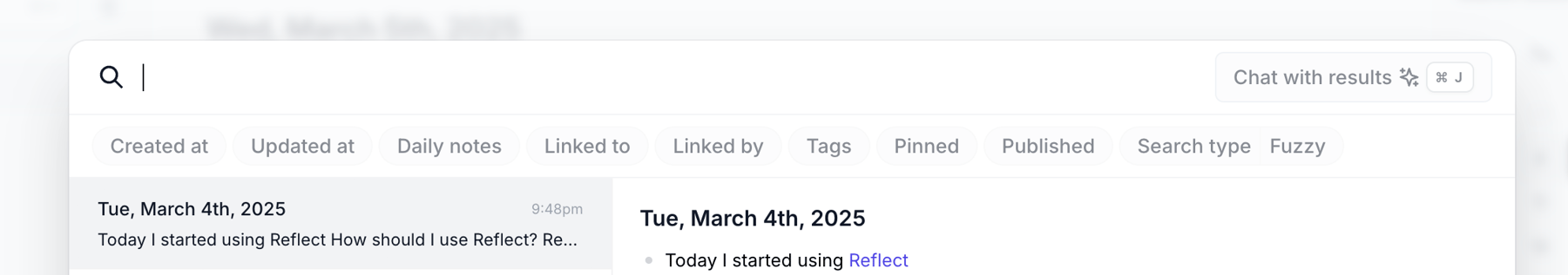 Reflect — Artificial intelligence component