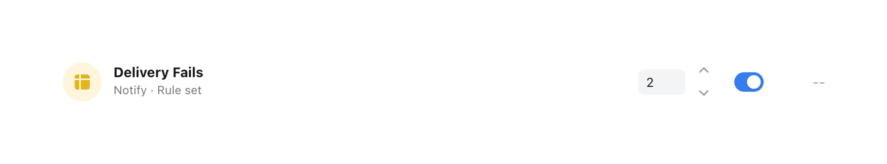 Front — Input number component