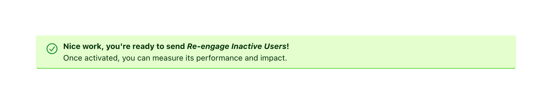 Customer.io — Alert component