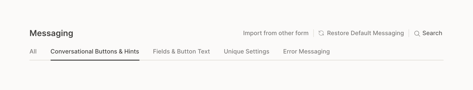 QuestionScout — Tabs component