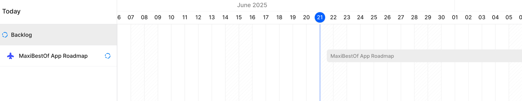 FeatureOS — Timeline & history component
