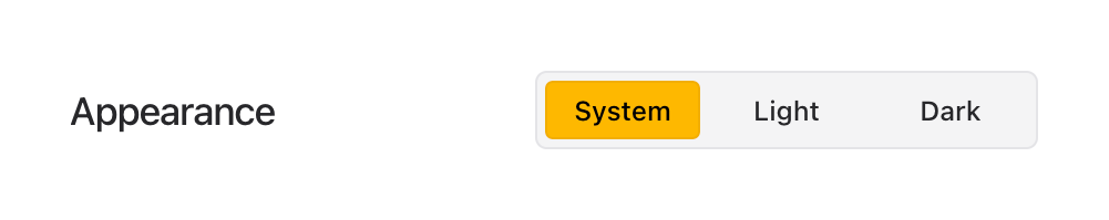 Raster — Theme settings component