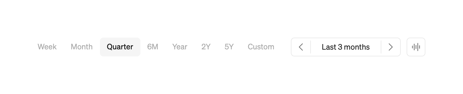 Steep — Datepicker component