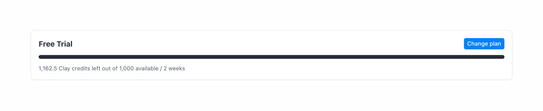 Clay — Progress indicator component