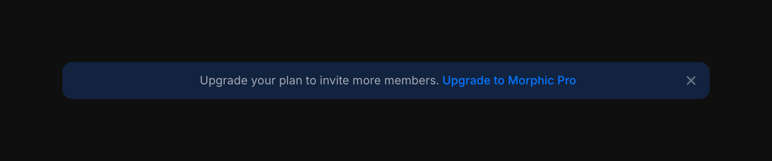 Morphic — Message component