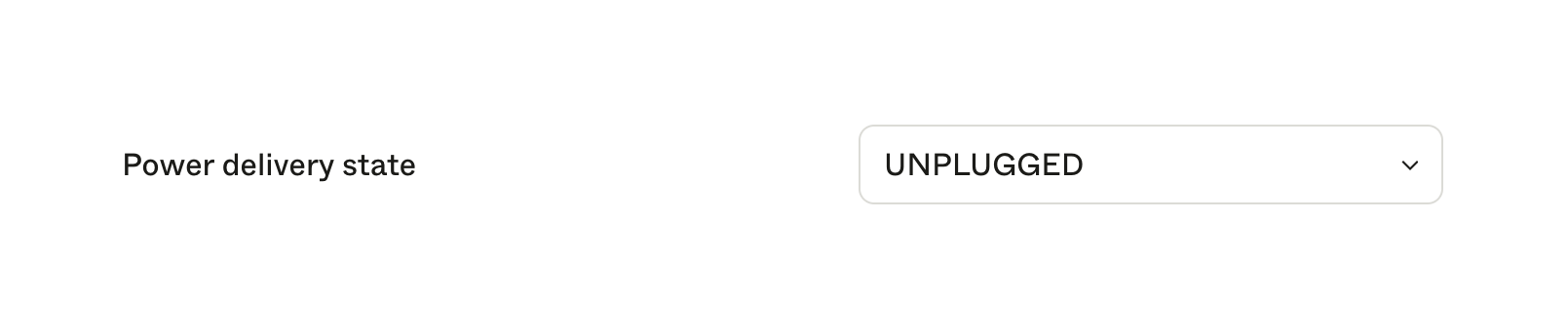 Enode — Input select component