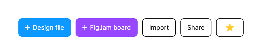 Figma — Button group component